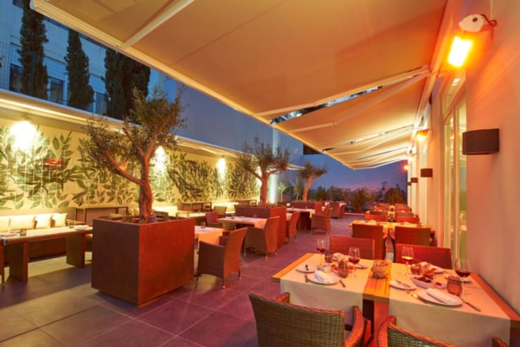 Dining terrace